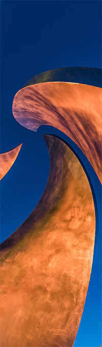 The Torch statue on the Providence College campus
